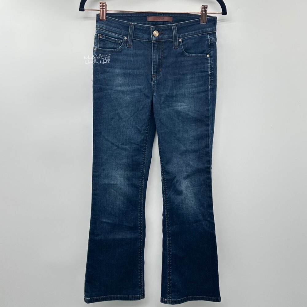 Joe's Jeans The Olivia Mid-Rise Cropped Flare Ankle Jeans Size 25
